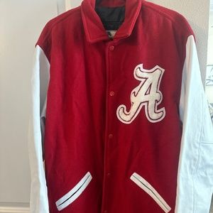 Alabama Vintage Wool Letterman Jacket